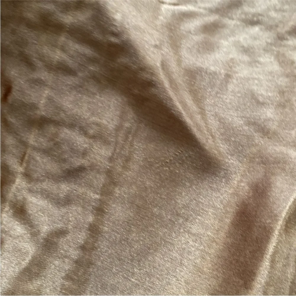 Elegant Brown Embroidered/embellished Tablecloth
